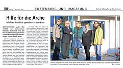 Presse Hilfe für die Arche