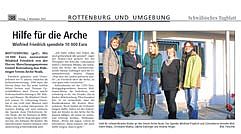 Presse Hilfe für die Arche