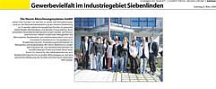 Presse Gewerbevielfalt im Industriegebiet Siebenlinden