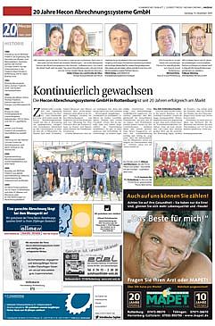 Presse Kontinuierlich gewachsen