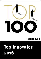 Unser Unternehmen wurde in die TOP 100, den Kreis der innovativsten Unternehmen des deutschen Mittelstandes, gewählt.