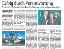 Presse Erfolg durch Verantwortung