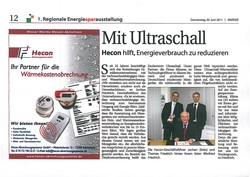 Presse Mit Ultraschall