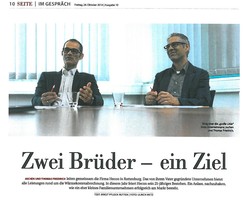 Presse Zwei Brüder - ein Ziel